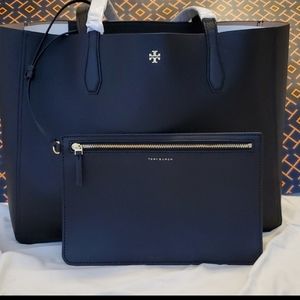 Tory Burch Blake tote w/small pouch included